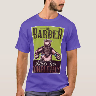 Barber Shave me Volledig T-shirt
