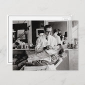 Barber Shop, 1923 Briefkaart (Voorkant / Achterkant)