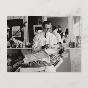 Barber Shop, 1923 Briefkaart