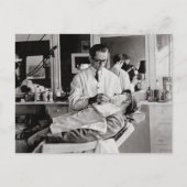 Barber Shop, 1923 Briefkaart (Voorkant)