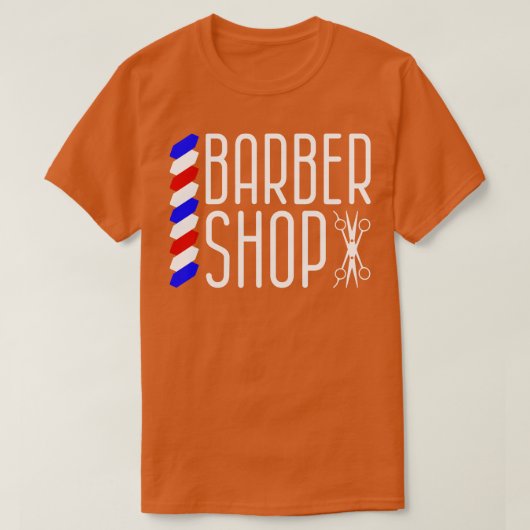 Barber Shop 1 T-shirt (Design voorkant)