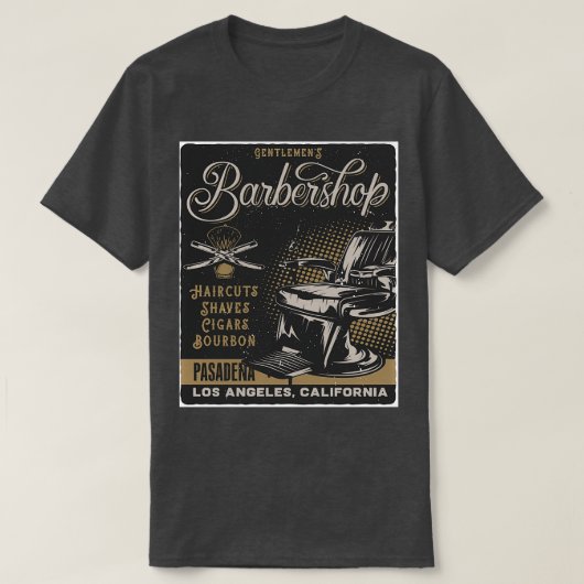 Barber Shop 3 1 T-shirt (Design voorkant)