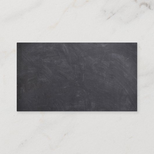 Barber Shop Barbershop Chalkboard Loyalty Punch (Achterkant)