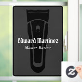 Barber Shop Barbershop Elektrisch Haar Clipper Raamsticker (Huis)