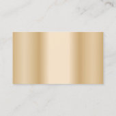 Barber Shop Barbershop Modern Gold Loyalty (Achterkant)