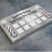 Barber Shop Barbershop Modern Silver Loyalty