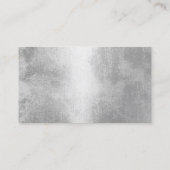 Barber Shop Barbershop Modern Silver Loyalty (Achterkant)