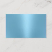 Barber Shop Barbershop Moderne Blauwe Loyaliteit Klantenkaartje (Achterkant)