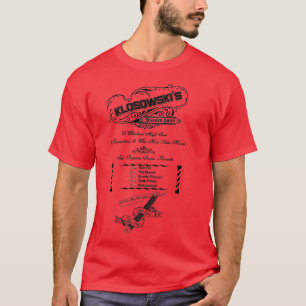 Barber Shop Black Print Classic TShirt