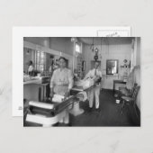 Barber Shop Briefkaart (Voorkant / Achterkant)