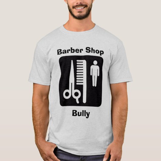 Barber Shop Bully T-shirt (Voorkant)
