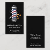 Barber Shop Business Card Visitekaartje (Voorkant / Achterkant)