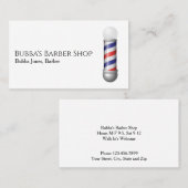 Barber Shop Business Card Visitekaartje (Voorkant / Achterkant)