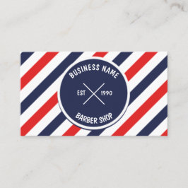 Barber Shop Business Card Visitekaartje
