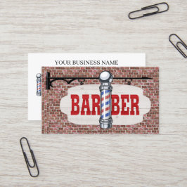 Barber Shop Business Card Visitekaartje