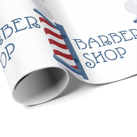 Barber Shop Cadeaupapier (Rol Hoek)