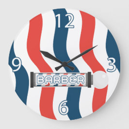 Barber Shop Clock - Grote Klok