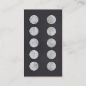 Barber Shop Customer loyalty visitekaartje (Achterkant)