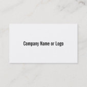 Barber Shop Customer loyalty visitekaartje (Achterkant)