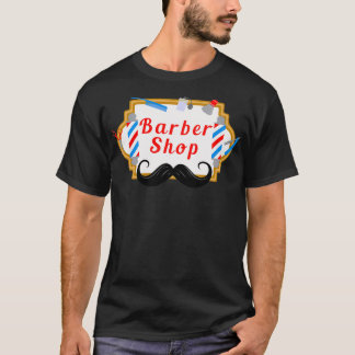 Barber Shop Design 2 T-shirt