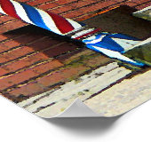Barber Shop Entrance Poster (Hoek)