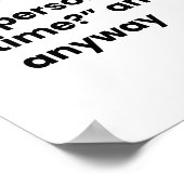 Barber Shop Funny Definition Poster (Hoek)