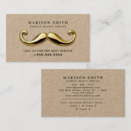 Barber Shop Hair Stylist Professional Barbershop Visitekaartje