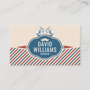 Barber Shop Hair Stylist Professional Barbershop Visitekaartje