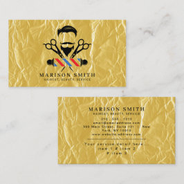 Barber Shop Hair Stylist  Visitekaartje