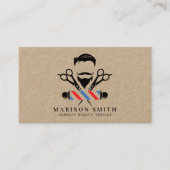 Barber Shop Hair Stylist  Visitekaartje (Voorkant)
