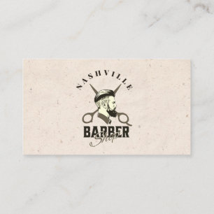 Barber Shop Hair Stylist Visitekaartje
