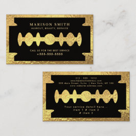 Barber Shop Hair  Visitekaartje