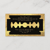 Barber Shop Hair  Visitekaartje (Achterkant)