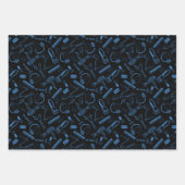 Barber Shop Haircut Hair Stylist Tools Gift Inpakpapier Vel (Voorkant 3)