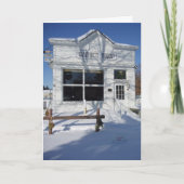 “Barber Shop” kerstkaart Kaart (Voorkant)