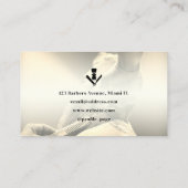 Barber shop klassiek visitekaartje (Achterkant)