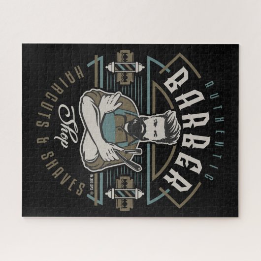 Barber Shop Legpuzzel (Horizontaal)