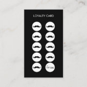Barber Shop Loyalty Punch Card (Voorkant)