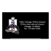 Barber Shop Magnetisch Visitekaartje (Voorkant)