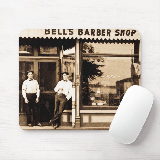 Barber Shop Muismat (Met muis)