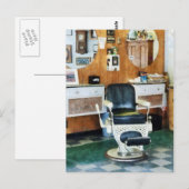 Barber Shop One Briefkaart (Voorkant / Achterkant)