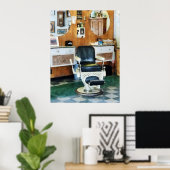 Barber Shop One Poster (Thuiskantoor)