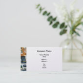 Barber Shop One-stoel - Platinum Finish Visitekaartje (Staand voorkant)