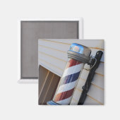 Barber Shop paalmagneet Magneet (Voorkant / Achterkant)