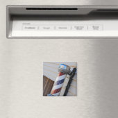 Barber Shop paalmagneet Magneet (Insitu (Vaatwasser))