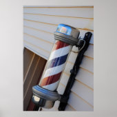 Barber Shop Pole Print (Voorkant)