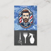 barber shop polen | Haren knipgereedschap Visitekaartje (Voorkant)