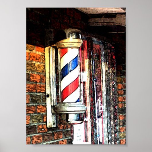 Barber Shop Poster (Voorkant)