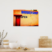 Barber Shop Poster (Keuken)