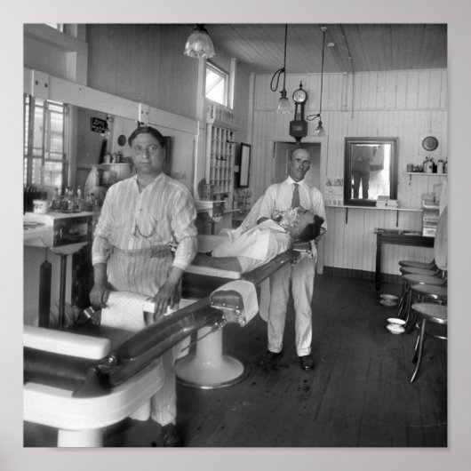 Barber Shop Poster (Voorkant)